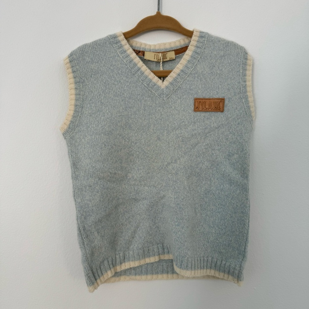 Alviero Martini Cashmere Wool Sweater Vest (24M/2T)